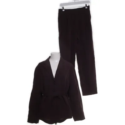 Suit (Brown) from Massimo Dutti Linen, Lyocell