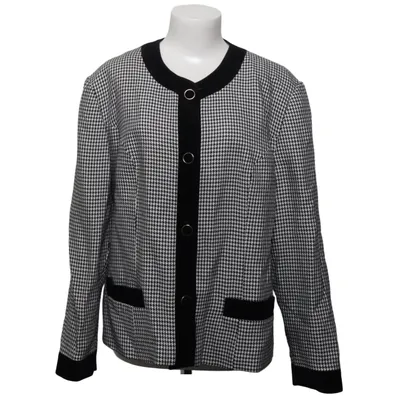 Blazer (Sort, Hvid) fra RIO Acetat