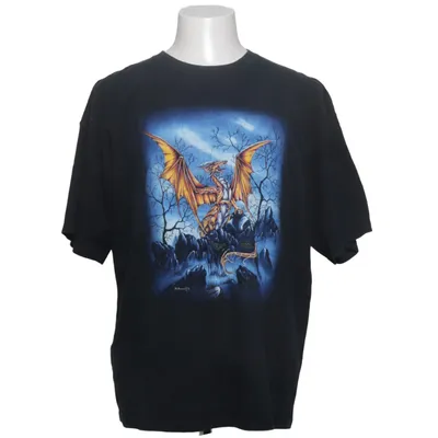T-shirt (Sort) fra Gildan Bomuld