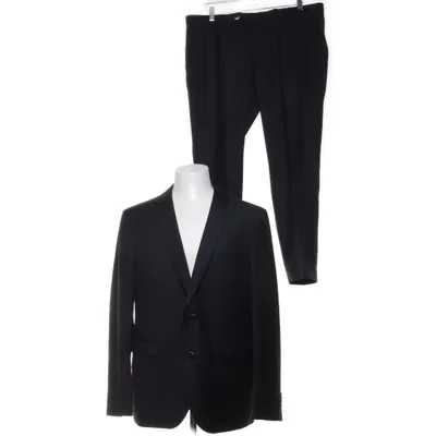 Jakkesæt (Sort) fra White Bros. Polyester, Viscose