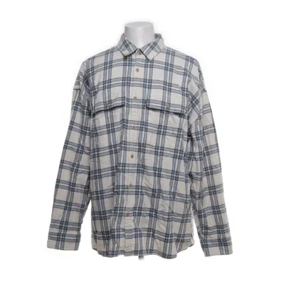 Flanellen overhemd (Wit, Meerkleurig) van Abercrombie & Fitch Katoen