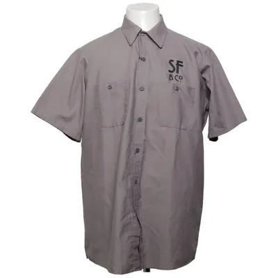 Short sleeve shirt (Gray) from Red Kap Cotton, Polyester