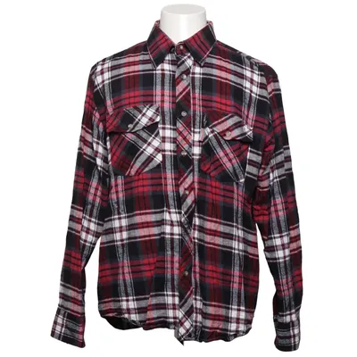 Chemise en flanelle (Rouge, Noir, Blanc) de Nicks World Coton
