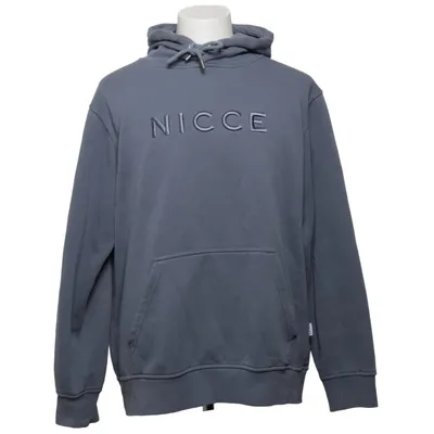Sweat à capuche (Bleu) de Nicce Coton, Polyester