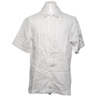 Korte mouwen shirt (Wit, Zwart) van Tommy Hilfiger Linnen, Viscose