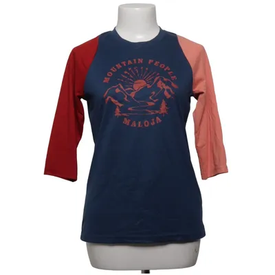 T-shirt à manches longues (Mountain People) de Maloja Chanvre, Polyester