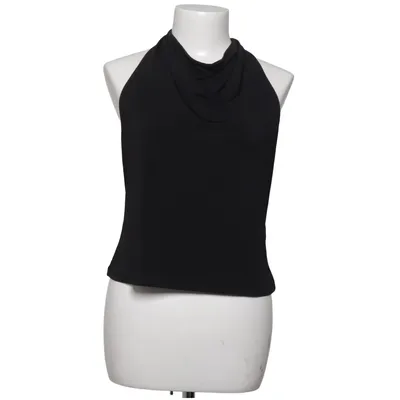 Halterneck top (Sort) fra Gina Tricot Elastan, Polyester
