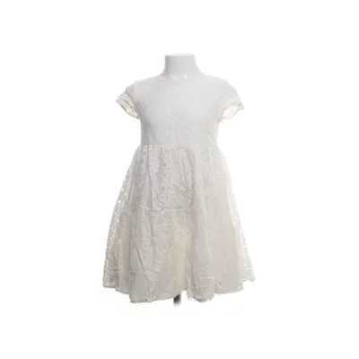 Dress (White) from Kids by Lindex Cotton, Polyamide, Polyester