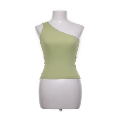 Top (Grøn, Hvid) fra ASOS Design Bomuld, Elastan