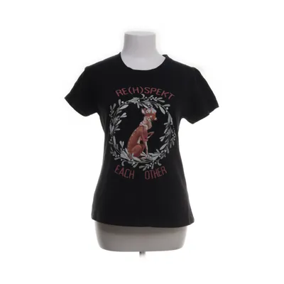 T-shirt (Svart, Flerfärgad) från Starworld Ekologisk bomull