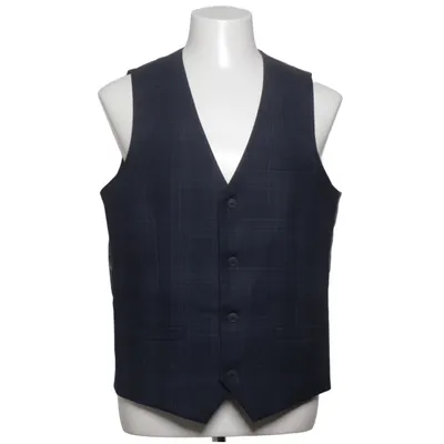Kostymväst (Blå) från Bruun & Stengade Polyester, Ull