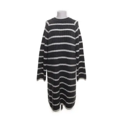 Jurk (Grijs, Wit) van B.Young Acryl, Elastaan, Polyester, Wol