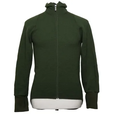 Base layer shirt (Green) from Woolpower Elastane, Merino wool, Polyamide