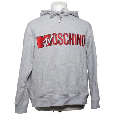 Sweat à capuche (Gris) de H&M x Moschino Coton