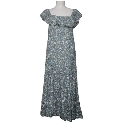 Maxi jurk (Blauw, Wit, Geel) van Saint Tropez Viscose