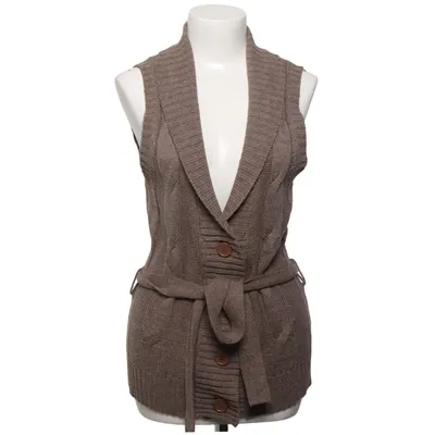 Vest (Beige) fra Scenario Akryl, Bomuld
