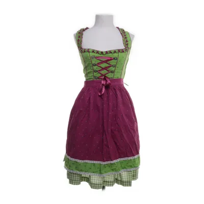 Dirndl (Green, Purple) from Lekra Cotton