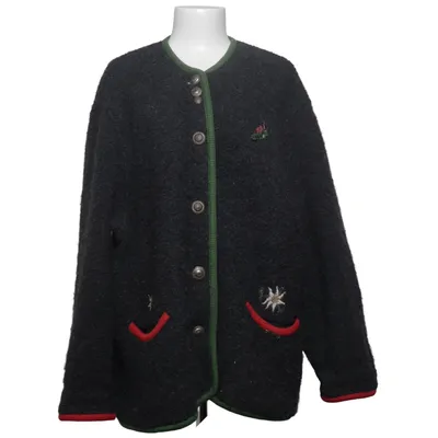 Kofta (Grå, Grön, Röd) från Geiger Collection Viskos, Ull