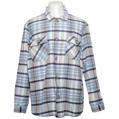 Oberhemd (Blau, Weiß, Beige) von Livergy Baumwolle