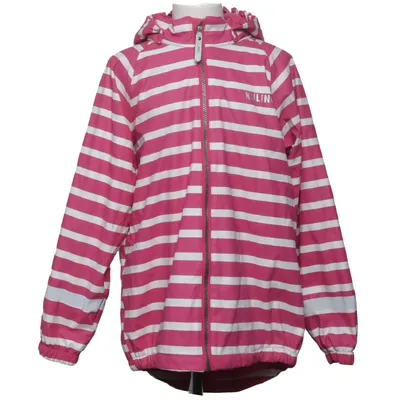 Rain jacket (Pink, White) from Kuling Outdoor Polyester, Polyurethane