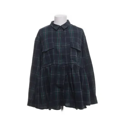 Shirt (Blue, Multicolored) from Emery Rose Polyester, Cotton
