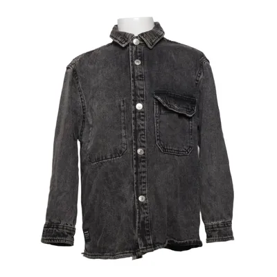 Jeansjacka (Grå) från Zara Denim Bomull