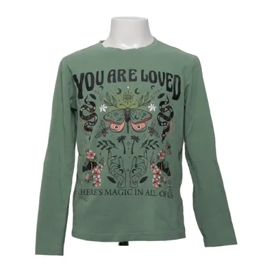 Långärmad t-shirt (Grön) från Coccodrillo Bomull, Elastan