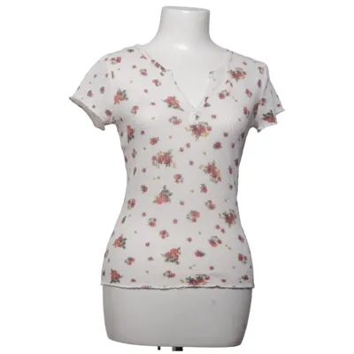 T-shirt (White, Multicolored) from Ultra Flirt Elastane, Polyester, Viscose