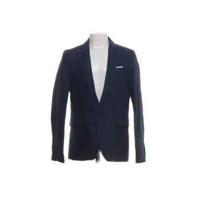 Blazer (Blauw) van H&M Katoen, Linnen, Polyester
