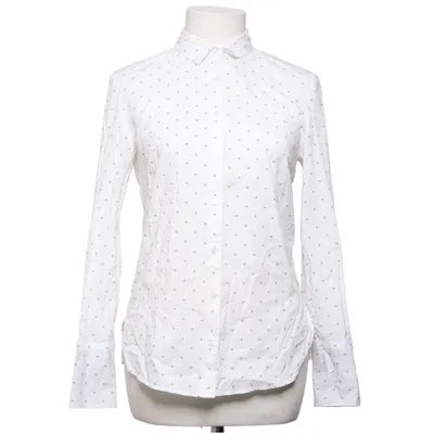 Shirt (Wit, Blauw) van Mango Basics