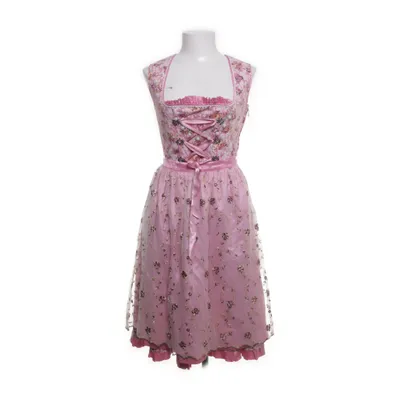 Dirndl (Multicolored, Pink) from Edel Heiss Cotton, Polyester