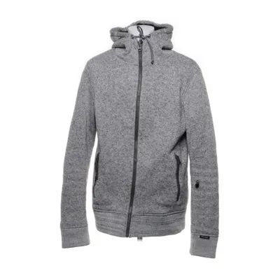 Capuchon sweater (Grijs) van Much More Polyester