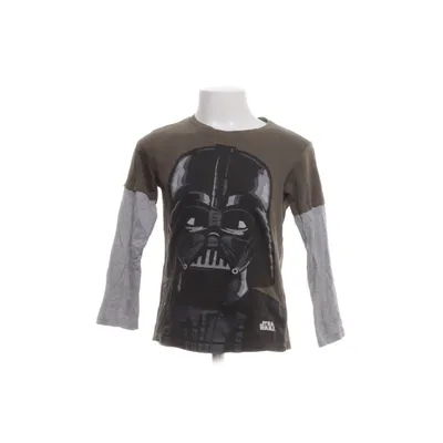 Långärmad t-shirt (Grön, Flerfärgad) från H&M Bomull, Viskos