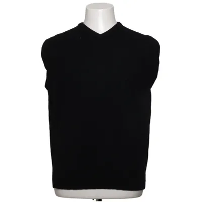 Pull sans manches (Noir) de Emilio Cloud Nylon, Laine