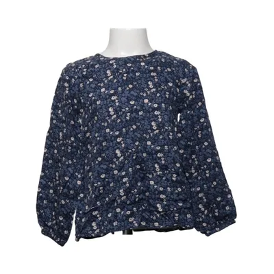 Blouse (Blue, Multicolored) from Friends Viscose