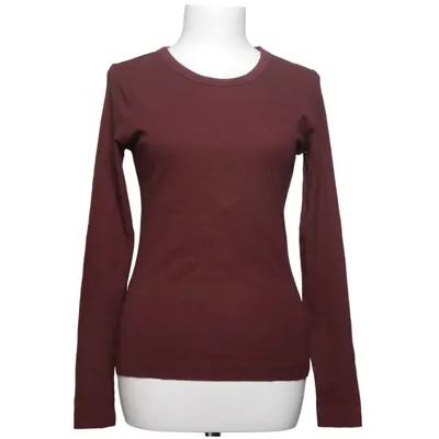 Lange mouwen shirt (Rood) van H&M Katoen, Viscose, Elastaan
