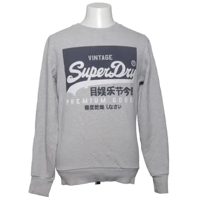 Sweatshirt (Grijs, Blauw) van Superdry Katoen