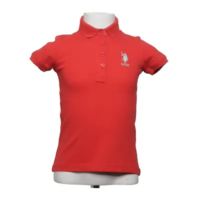 Pikétröja (Röd) från U.S. Polo Assn. Bomull, Elastan