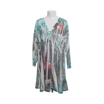 Klänning (Vit, Turkos, Flerfärgad) från DNY CPH Polyester