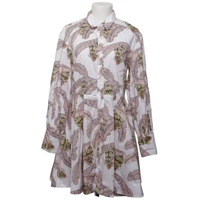 Robe chemise (Blanc, Rose, Multicolore) de Desmond & Dempsey x H&M Coton