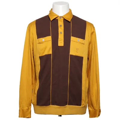 Rugbytröja (Gul, Brun) från Hajo Bomull, Polyester