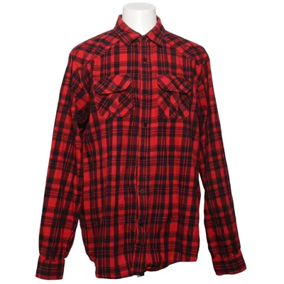 Chemise en flanelle (Rouge, Noir) de Granngården Coton