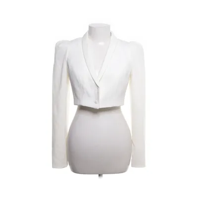 Blazer (Blanc) de Oh Polly Élasthane, Polyester