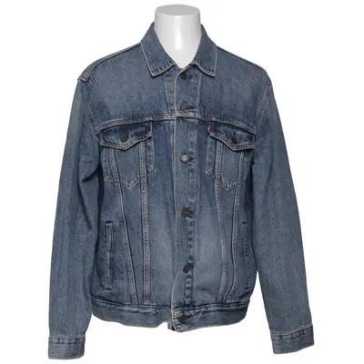 Spijkerjas (Blauw) van Levi's Premium Katoen
