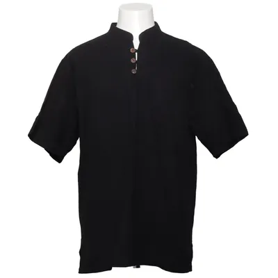 Henley shirt (Black) from Baron Cotton