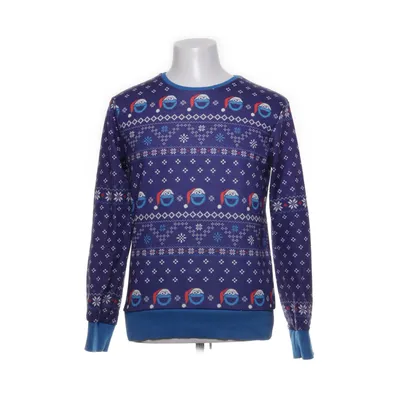Pull de Noël (Bleu, Blanc, Rouge) de Sesame Street Coton, Polyester