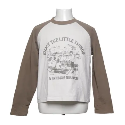 Baseballtrøje (Beige, Brun) fra Trendt Vision. Bomuld
