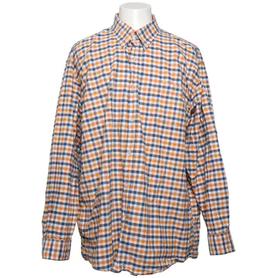 Button down shirt (Blue, Yellow, White) from Diplom by Ellos Cotton