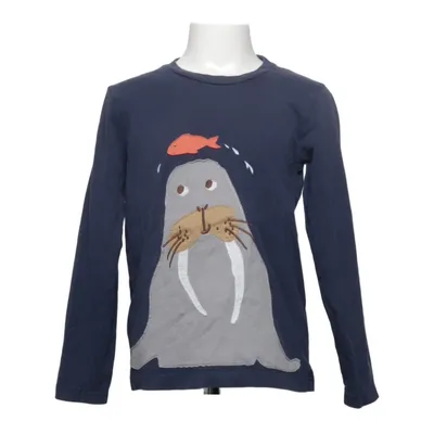 Långärmad t-shirt (Blå, Grå, Orange) från Mini Boden Bomull