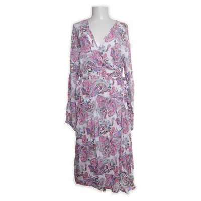 Wrap dress (White, Multicolored) from Zwillingsherz Viscose